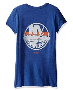 NHL New York Islanders Women Name Cropped T-Shirt by Reebok - Small - New - Picture 1 of 1