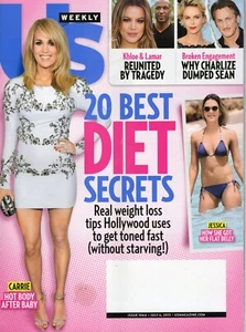 July 6, 2015 US Weekly Magazine, Carrie Underwood 20 Best Diet Secrets, L@@K - Picture 1 of 2