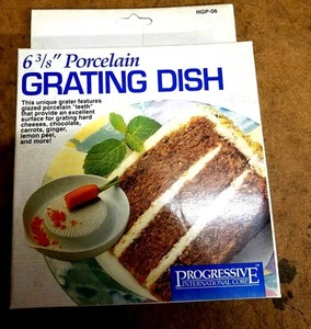 New progressive Grating Dish NOS NIB #HGP-06 - Picture 1 of 1