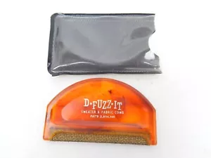 5G VTG D-FUZZ-IT Compact Sweater Fabric Lint Remover w/ Gold Sleeve USA - Picture 1 of 4