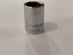 SIDCHROME 34213 13MM 1/4" DRIVE 6 POINT STANDARD SOCKET - Bild 1 von 9