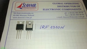 IR IR IRF1310N 42A100V 36mOhm HEXFET® Power MOSFET Transistor TO220 1 Stück - Bild 1 von 2