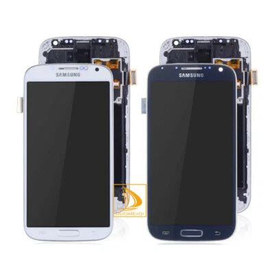 Phone Samsung Galaxy S4 i9505 LCD Black Display Digitizer Screen Frame Assembly - Imagen 1 de 4