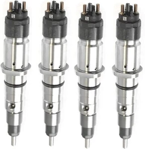 4 X Fuel Injector 0445120304 5272937 for Cummins ISLE8.9 Eu3 ISLe 340 30 ISLe - Picture 1 of 1