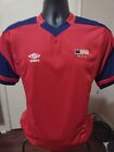 Men's Umbro Small S USA Soccer Jersey Red Vintage Polyester 90's Futbol