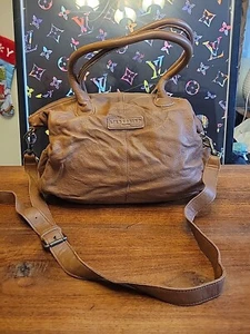 Liebeskind Berlin braun Leder große Tasche Messenger Bag Handtasche Umhängetasche - Bild 1 von 15