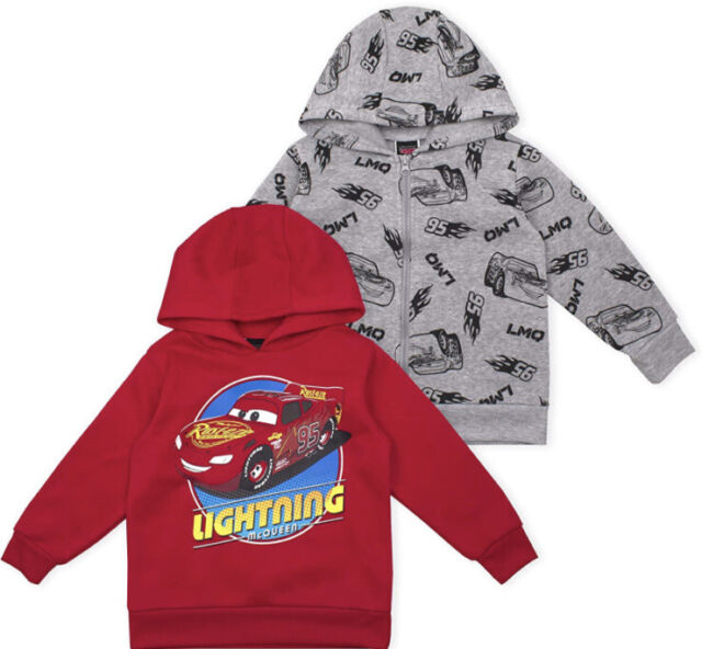 Lightning Mcqueen Vs Doc Hudsonlightning Mcqueen Cotton Sweatshirt For  Kids - Cartoon Hoodie