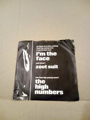 HIGH NUMBERS (The Who) ZOOT SUIT / I'M THE FACE 7" Back Door Record UK 45 - VG + - Image 1 of 4