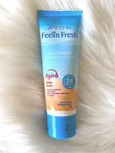 Avon Quelch Feelin Fresh 60g Anti Perspirant Deodorant Cream KOjic White Serum - Picture 1 of 2