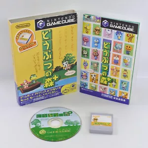DOBUTSU NO MORI Plus with Memory Card Gamecube Nintendo For JP System 2264 gc - Picture 1 of 10
