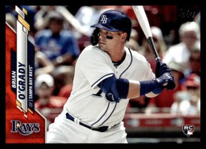 2020 Topps Brian O'Grady  RC Factory Set Orange /99 548 Tampa Bay Rays