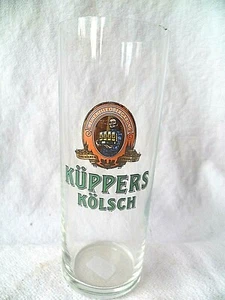 Szklanka do piwa Küppers Kölsch .- czysta jasna górna fermentacja w herbie 0,2 l - Zdjęcie 1 z 2