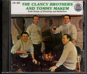 Irish Songs Of Drinking and Rebellion Audio CD Clancy Brothers Tommy Makem - Picture 1 of 3