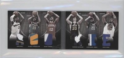 2011 Panini Preferred Rookie Material Booklet Prime /25 Ekpe Udoh Gordon Hayward - Image 1 of 2