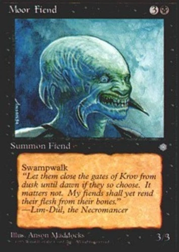 Moor Fiend - Ice Age # MTG Magic The Gathering - Image 1 of 1