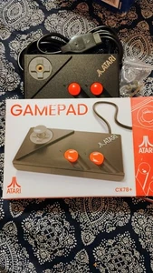Atari 7800 & Atari 7800+ Plus Official Wired Gamepad Controller CX78 NEW, Sealed - Picture 1 of 3