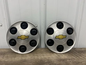 Set of 2 Chevrolet Silverado Avalanche Suburban 1500 Tahoe Center Cap # 9596341 - Bild 1 von 11