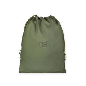 US Military Issue 100% Cotton laundry Bag OD Green Made in USA - Picture 1 of 2