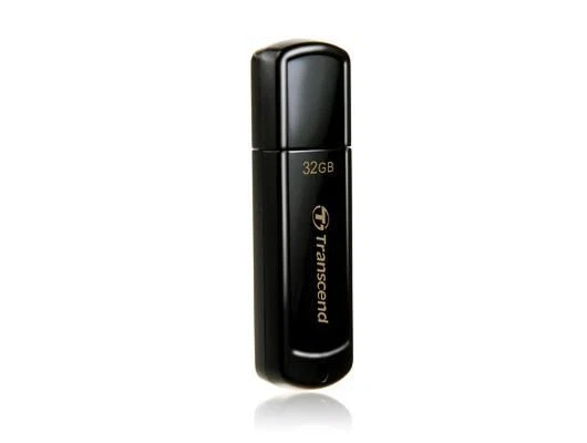 Transcend TS32GJF350 USB STICK 32GB USB2.0 JETFLASH 350 BLACK ~E~ - Bild 1 von 1