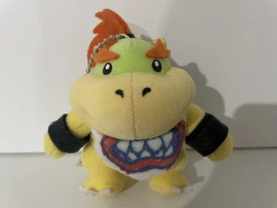 LLAVERO DE PELUCHE VINTAGE SUPER MARIO 4” BOWSER JR PELUCHE SK JAPÓN 2007 NINTENDO Foto 1 de 4