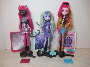 Muñecas Monster High Scaremester (Juego de 3) (Twyla, Catty Noir, Gigi Grant) (2014) - Imagen 1 de 21