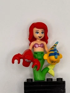LEGO Disney Ariel with Sebastian & Flounder minifigure (dp014) from set 41063 - Picture 1 of 2