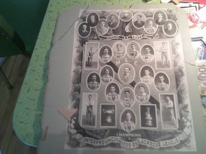INTERPROVINCIAL LACROSSE LEAGUE 1898 CHAMPIONS CABINET PHOHO-MUSEUM QUALITY - Picture 1 of 13