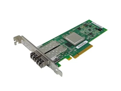 QLogic Network Card QLE2562-F 2x SFP+ FC 8Gb PCI-E x8 FP PX2810403-57 + 2x GBIC - Bild 1 von 3