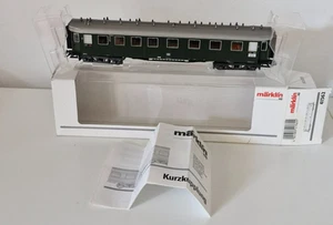 Märklin Spur H0 41362 Schnellzugwagen 1./2. Klasse der DB, Analog ,grün mit OVP - Bild 1 von 6
