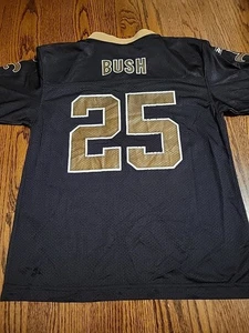 Reebok Reggie Bush New Orleans Saints NFL Football Jersey Large 14-16 Boys - Picture 1 of 9