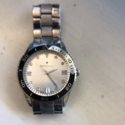 Reloj Bernoulli Solarium para hombre acero inoxidable esfera blanca/plateada Foto 1 de 4