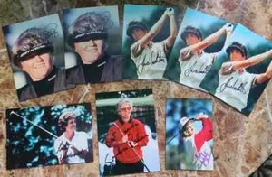 LPGA Signed Lot of 8: Whitworth, Palmer, Inkster ++ - Picture 1 of 1