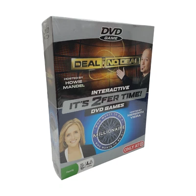 Deal Or No Deal & Who Wants To Be A Millionaire 2 For 1 Interactive DVD Games - Image 1 of 3