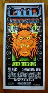 311 & JIMMIE'S CHICKEN SHACK-A Litografía Serigrafía Firmada MARK ARMINSKI Rara - Imagen 1 de 2