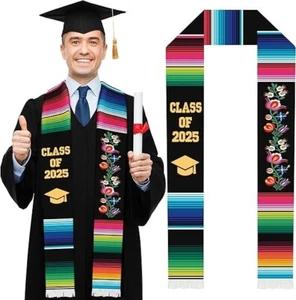 Mexican Graduation Sash Class of 2025 | Mexican Graduation Stole - Picture 1 of 1