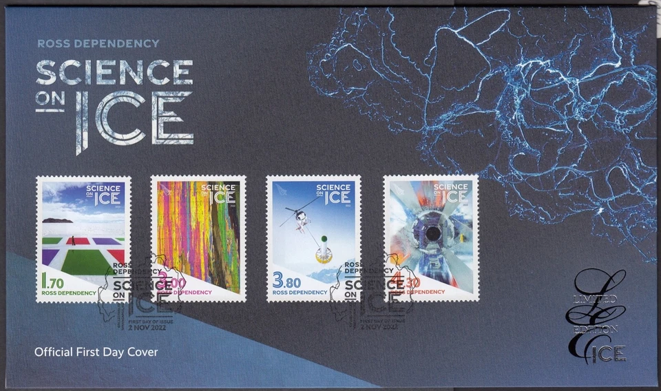 ROSS DEP. 2022 Science on Ice, Limited Edition FDC - Image 1 of 1