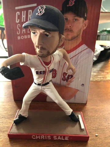 Chris Sale Pitcher for the Boston Red Sox bobblehead collectible Cover