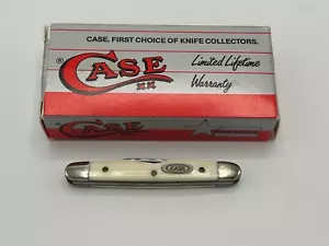 Case XX I201SS 2 Blade 'Imitation Ivory' Pen Knife - New - Picture 1 of 4