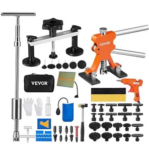 VEVOR 69 PCS Dent Repair Kit, Auto Car Body Paintless Dent Removal Tool Kit, Gol - Picture 1 of 1