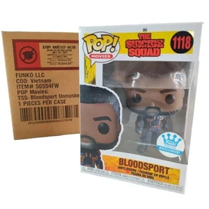 Bloodsport #1118 The Suicide Squad Funko Pop! Movies Exclusive Dc Comics Sealed - Picture 1 of 16