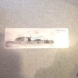 International Livestock Amphitheater Elongated Postcard -Chicago, ILL Circa 1905 - Picture 1 of 2