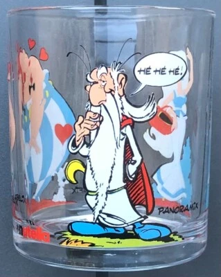 Verre Panoramix, Obélix Et Idéfix , Falbala, Nutella, BD, Bande Dessinée - Photo 1/3