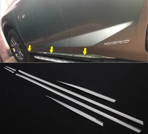 6pc Stainless Steel Body Side Door Molding Cover Trim fits Lexus NX300h 300 200t - Picture 1 of 10