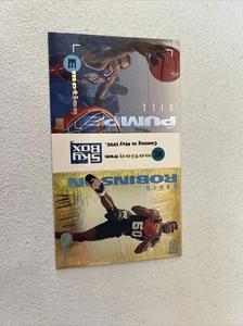 DAVID ROBINSON 1994-95 Skybox Emotion Gold NTENSE PROMO w/GRANT HILL Card! SPURS - Picture 1 of 7