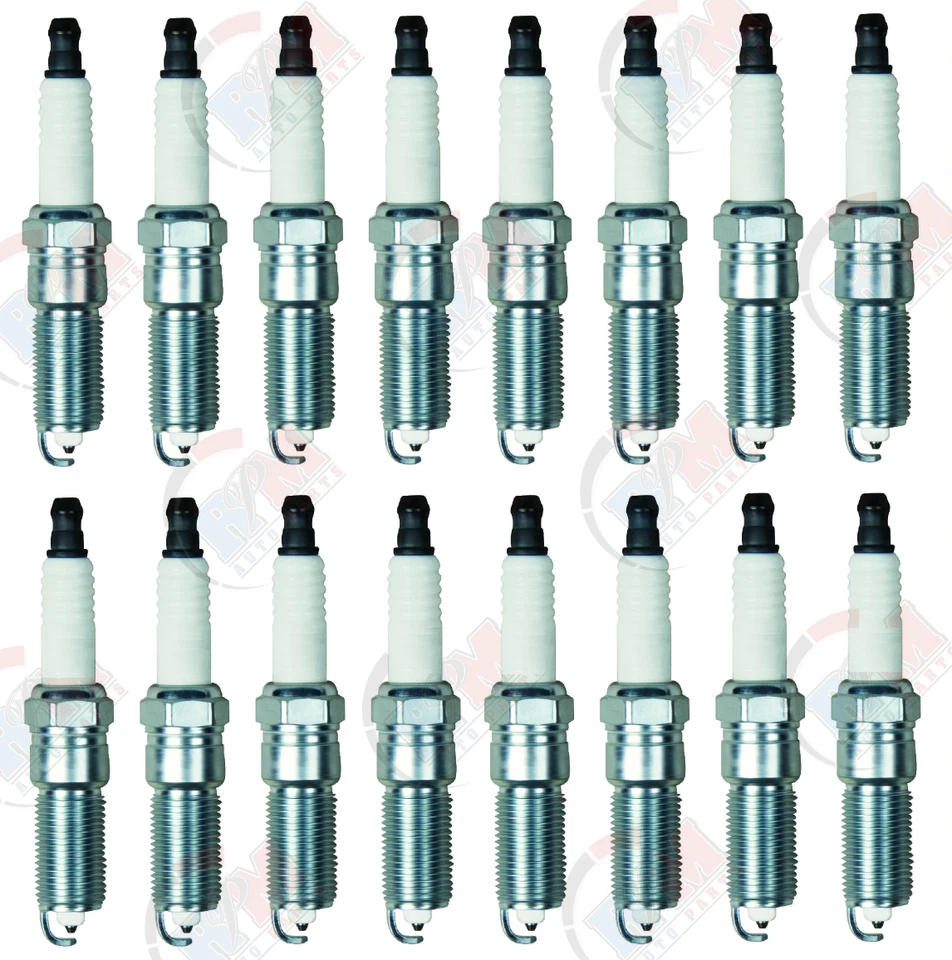 Juego de 16 bujías CHAMPION PLATINUM POWER 2003-2008 para Dodge Ram 1500 5,7 L Foto 1 de 1