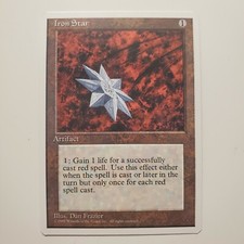 MTG Magic Iron Star 4th Edition NM