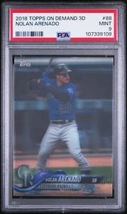 2018 Topps On Demand 3D #88 Nolan Arenado PSA 9 Mint Card SP PR 269 - Bild 1 von 2