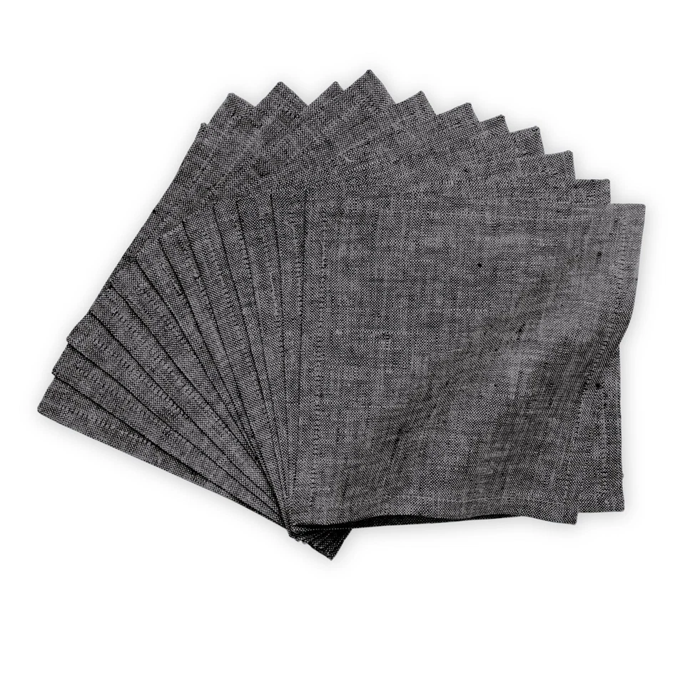 Solino Home 100% Pure Linen Cocktail Napkins 6 x 6" for Fall Dining - Athena - Image 1 of 1