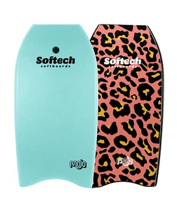 Softech Mojo Bodyboard - 2025 - 45" - Seafoam Leopard - Picture 1 of 2