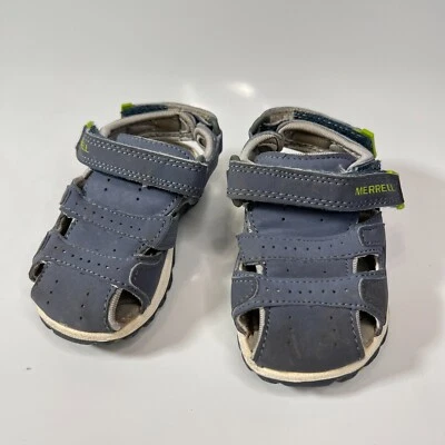 Merrell Hydro Sandals Toddler Kids Size 4 Blue Grisaille - Image 1 of 4